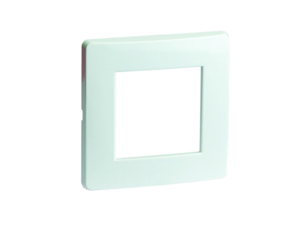 Купить DKC Рамка на 2 модуля (одноместная), белая, RAL9016