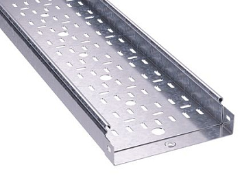 DKC Лоток перфорированный 300х50 L 2000, нержавеющий