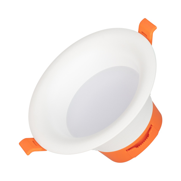 Arlight Светильник MS-BLIZZARD-BUILT-R115-10W Warm3000 (WH, 100 deg, 230V) (IP20 Металл, 3 года) 036577