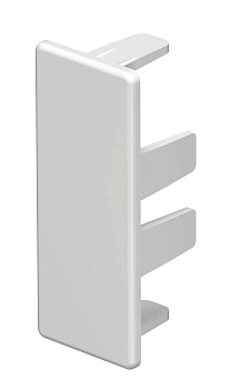 OBO Bettermann Заглушка торцевая кабель-канала WDK 20x50 мм, ПВХ, белый 6154557