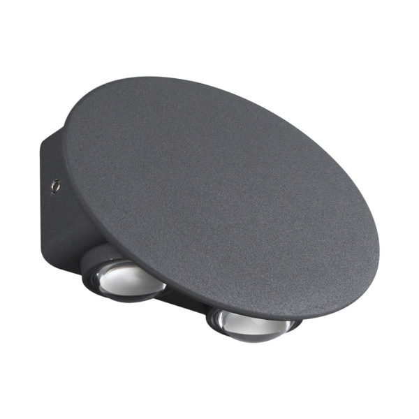 Novotech 358562 STREET NT21 000 темно-серый Ландшафтный настенный светильник IP54 LED 4000K 4W 85-265V CALLE