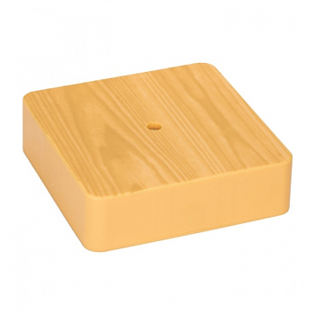 EKF PROxima Коробка разветвительная KMP-030-032 (100х100х28) светлое дерево