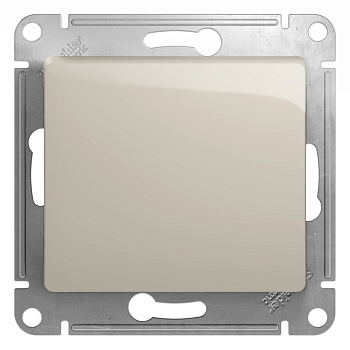Systeme Electric Glossa Молочный Выключатель 1-клавишный, сх.1, 10AX