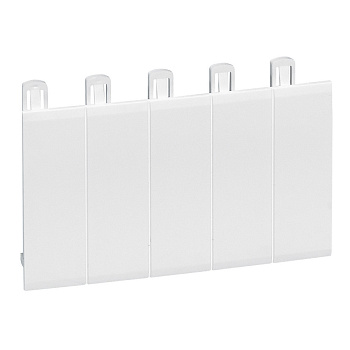 Legrand Ekinoxe Заглушка 5 модулей, белая 001660