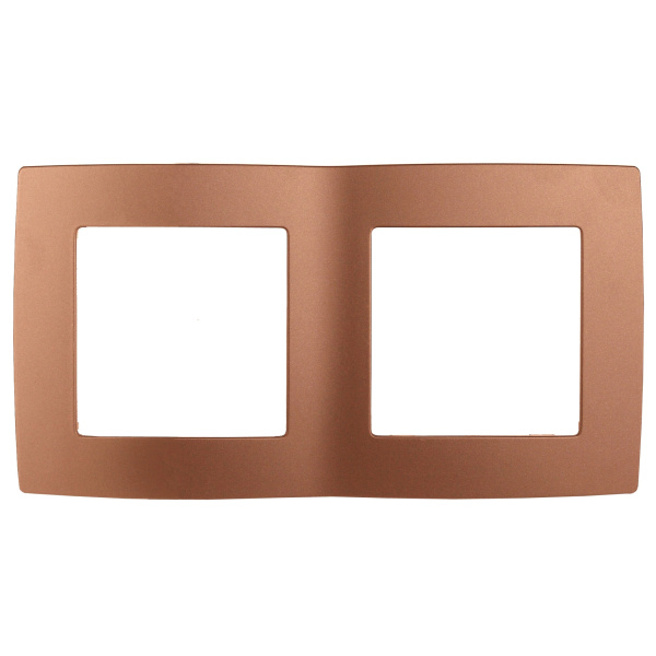 ЭРА 12-5002-14 Медь Рамка на 2 поста, 12