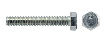 Tech-Krep Болт DIN933 с шестигранной головкой оцинк. М6х70 (10 шт) - пакет 102964