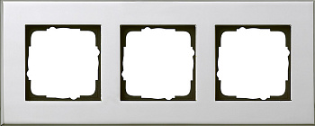 Gira ESP Хром Рамка 3-ая 021310
