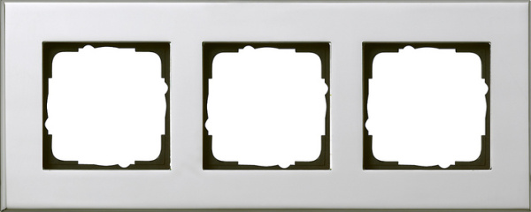 Gira ESP Хром Рамка 3-ая 021310