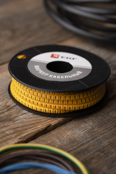 Купить EKF PROxima Маркер кабельный 1,5 мм2 "1" (1000 шт.) (ЕС-0)