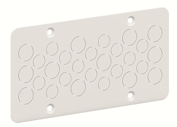 ABB CZF13 Фланец для метрических сальников металлический 16xM16, 12xM20 2CPX052443R9999