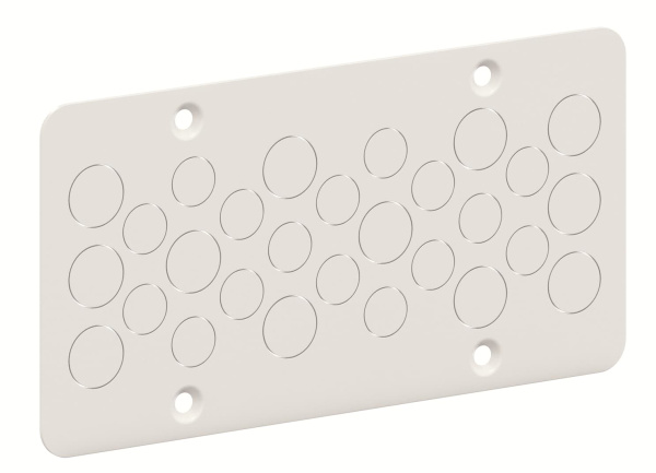 ABB CZF13 Фланец для метрических сальников металлический 16xM16, 12xM20 2CPX052443R9999