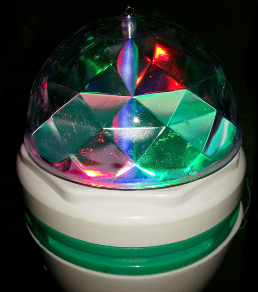 Купить NEON-NIGHT Диско-лампа светодиодная e27, подставка с цоколем e27 в комплекте, 230 В 601-251