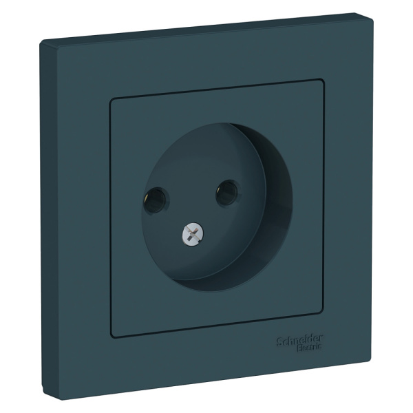 Systeme Electric AtlasDesign Изумруд Розетка б/з, 16А, в сборе