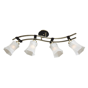 Citilux CL142143 Мерида Брон.Ст.+Венге Светильник Потолоч.