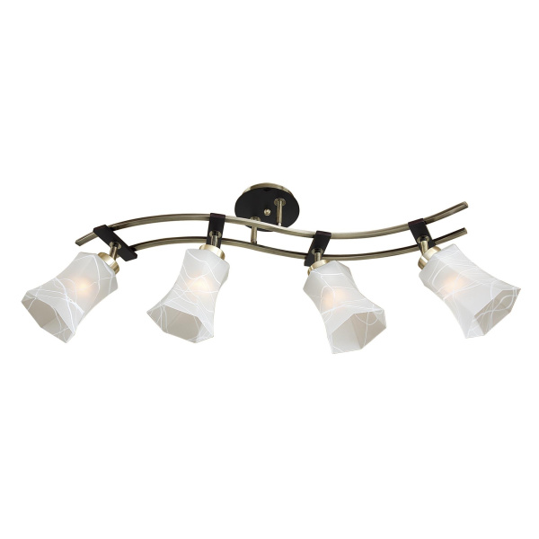 Citilux CL142143 Мерида Брон.Ст.+Венге Светильник Потолоч.