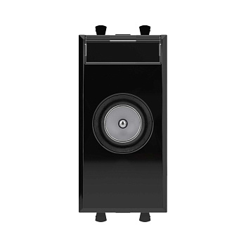 DKC Розетка TV оконечная модульная, "Avanti", "Черный квадрат", 1 модуль