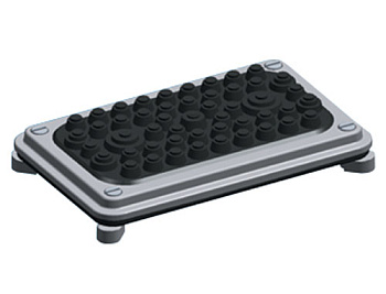 ABB Фланец ниппельный для шкафа XA ZW52