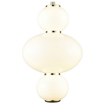 VELANTE 244-326-03 Подвес Золото/Белый LED 1*10W 3000K