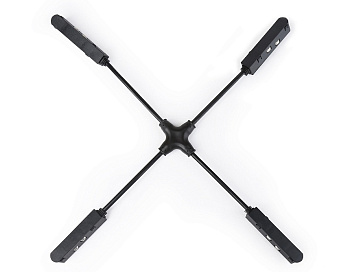Ambrella Коннектор питания гибкий х-образный для шинопровода Magnetic GL3639 IP20 48V 160*160*18