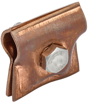 IEK Зажим соединительная круглого проводника 6-12мм медь