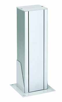 Simon Connect Алюминий Миниколонна 1-сторонняя на 7 модулей К45, 360х70х60 мм ALK117-8