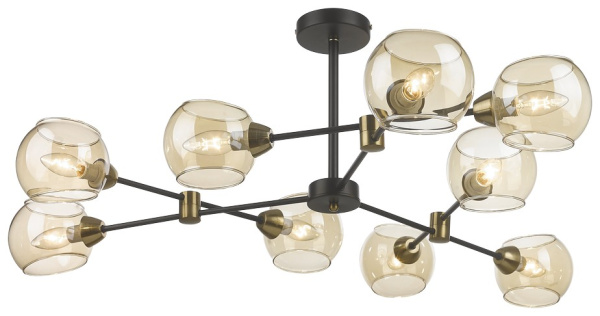 Velante 249-023-09, Светильник потолочный E14,9x40W