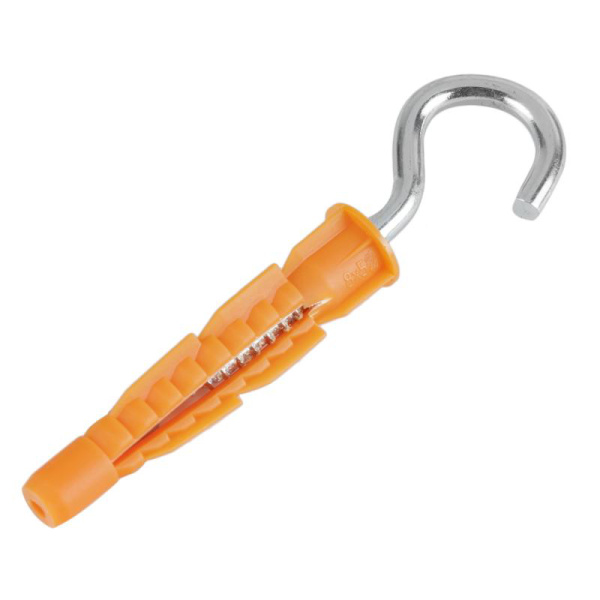 Купить Tech-Krep Шуруп-полукольцо 5х40 с унив. дюбелем 8,0х51 (2 шт) - пакет 114329