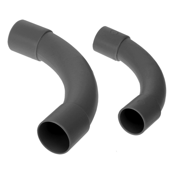 Промрукав Соединитель угловой черный д16 (70шт/980шт уп/кор) PR13.0187