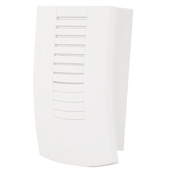 Zamel Звонок "ДВУХТОНАЛЬНЫЙ" ("Телефон"), проводной, электронный, 220 В, белый, 84 дБ DNS-911/N-BIA