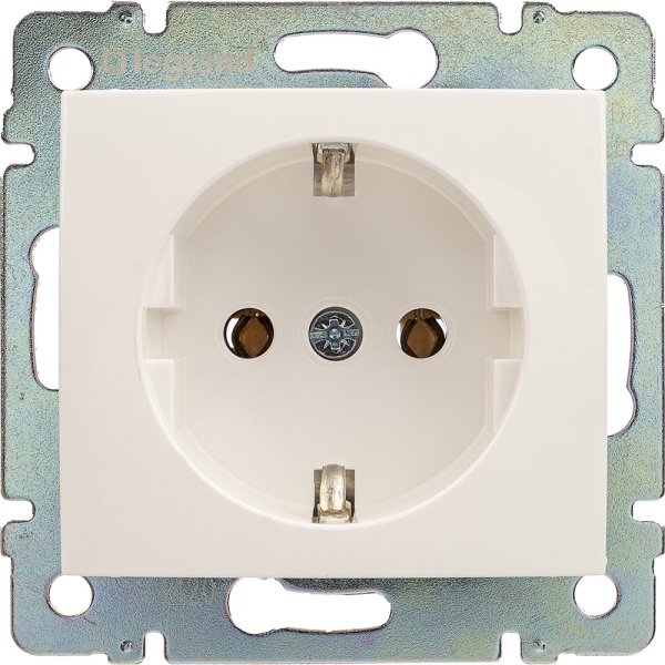 Купить Legrand Valena Белый Розетка с/з авт шт 774222