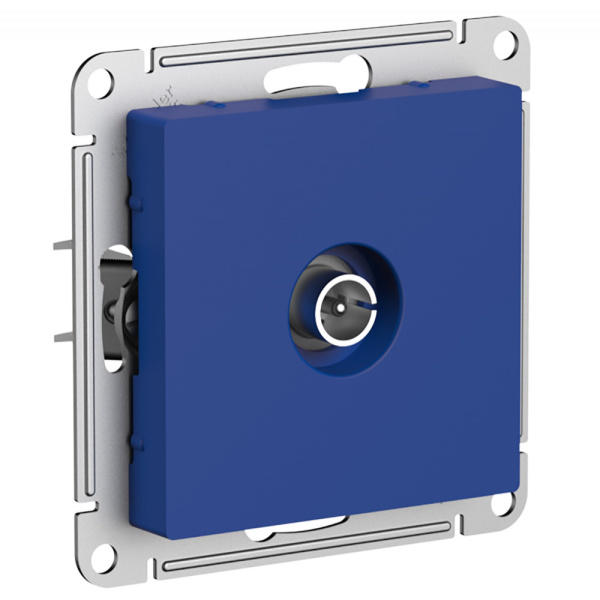 Systeme Electric AtlasDesign Аквамарин Розетка TV коннектор, механизм