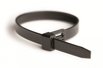 DKC Хомут P6.6 многоразовый, черный, 7,5x200