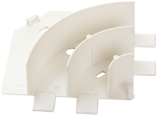 Купить SPL Плоский угол 90° для кабель-каналов 100x50 белый (638013 - SPL - 100005S)