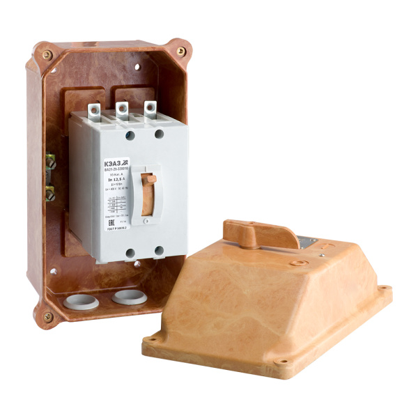 Купить КЭАЗ Выключатель автоматический ВА21-29-340010-25А-4Iн-400AC-IP54-У2