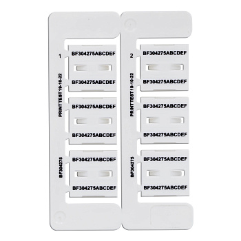 DKC Маркировка бабочка Dкаб=4.2-7.5мм L=30мм