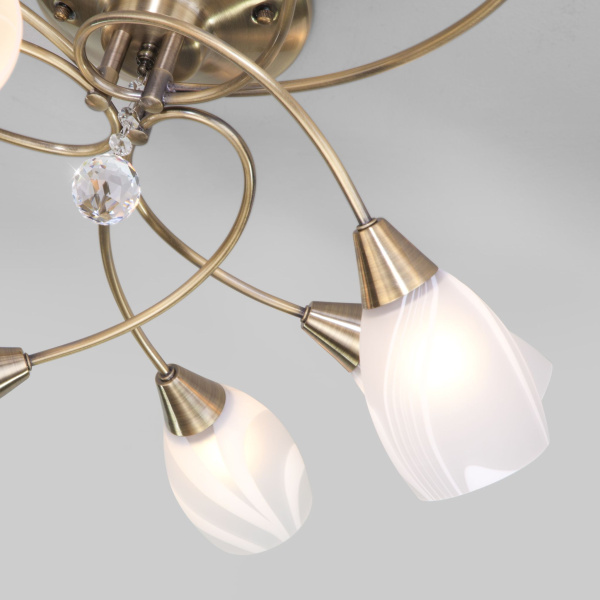 Купить Eurosvet 2275/9 Светильник потолочный античная бронза 00000055496