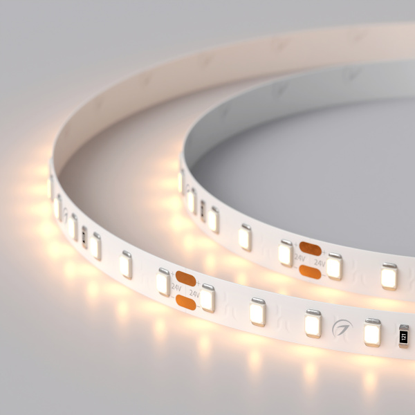 Купить Arlight Светодиодная лента RT-A98-8mm 24V Warm2700 (10 W/m, IP20, 2835, 5m) (Открытый) 019928(2)