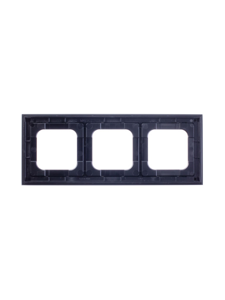 Купить ABB Axcent металл/платина Рамка 3-постовая 2CKA001754A4690