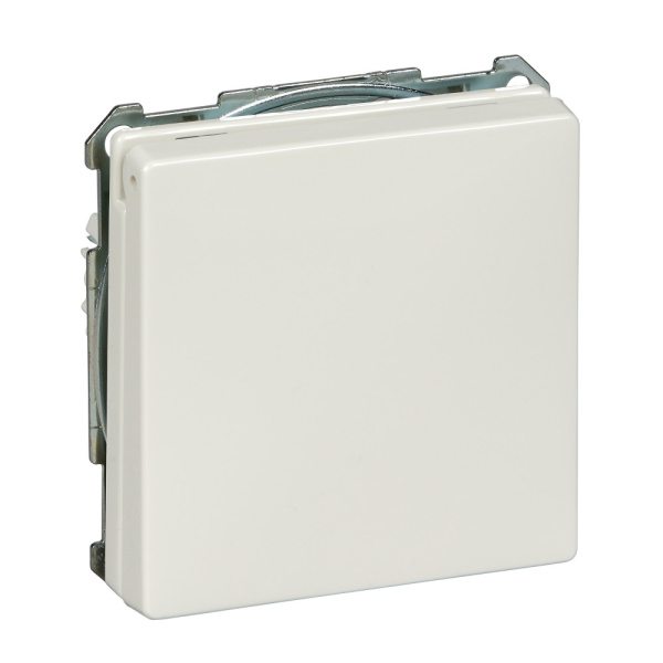 Купить SE Merten SD QuickFlex Бел Розетка с/з с крышкой (термопласт) безвинт. зажим MTN2311-4019
