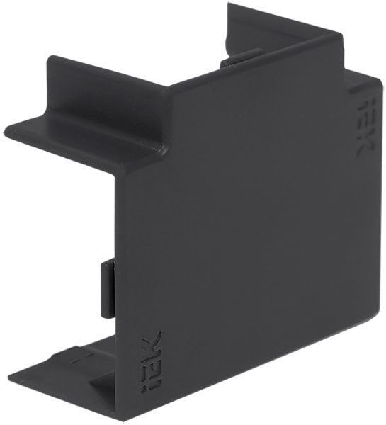 IEK ELECOR Угол Т-образный КМТ 40х25 черный (4шт/компл)