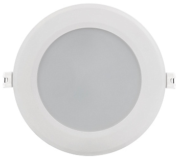 IEK Светильник LED ДВО 1714 белый круг 12Вт 4000К IP40