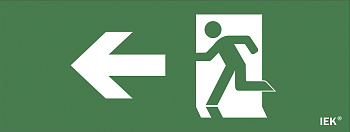 IEK Самоклеющая этик. "Фигура/стр. влево" ДПА IP20/54 IEK