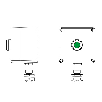 DKC CPE-A-12-(1xP1G(11))-1xKAEPM2MHK-20(C)1Ex d e IIC Т5 Gb / Ex tb IIIC T95°C Db IP66