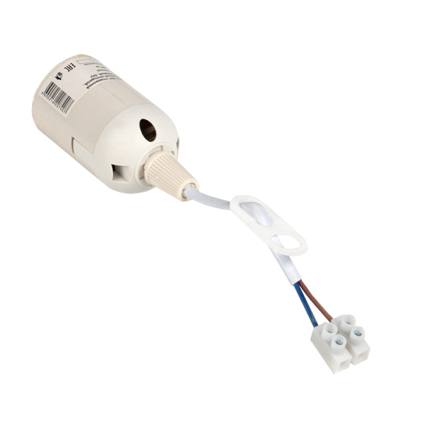 Купить EKF PROxima Патрон Е27 подвесной с клеммной колодкой пластик белый