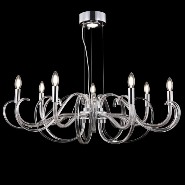 Купить Maytoni Modern Tessara Прозрачный Люстра MOD051PL-07TR