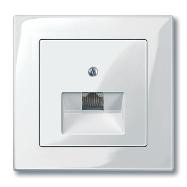 Купить SE Merten SM Бел глянец Накладка аудиорозетки 2-ой (мех М46701х) MTN296019