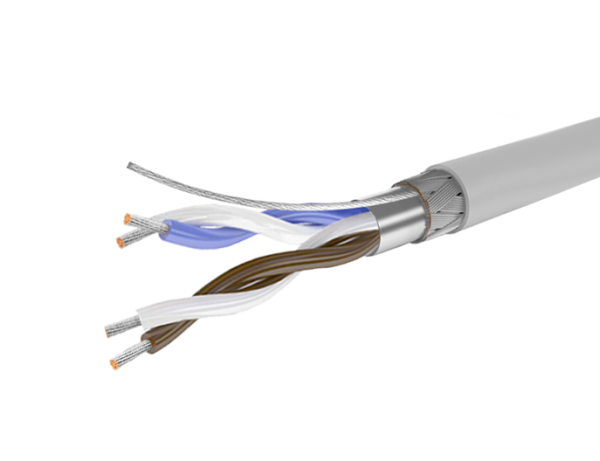 Кабель контрольный медь КИПвЭВнг(А)-LS 4x0.78 серый ГОСТ КИПвЭВнг(А)-LS 2*2*0,78