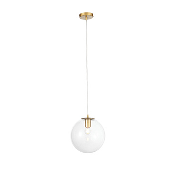 ST Luce SL1150.203.01 Подвес Матовое золото/Прозрачный E27 1*40W ST Luce SL1150.203.01 Подвес Матовое золото/Прозрачный E27 1*40W