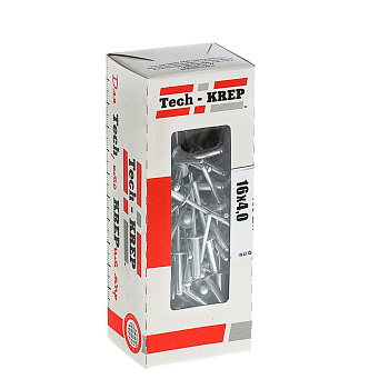 Tech-Krep Заклепка 4,0х16 (100 шт) - коробка с ок. 102290