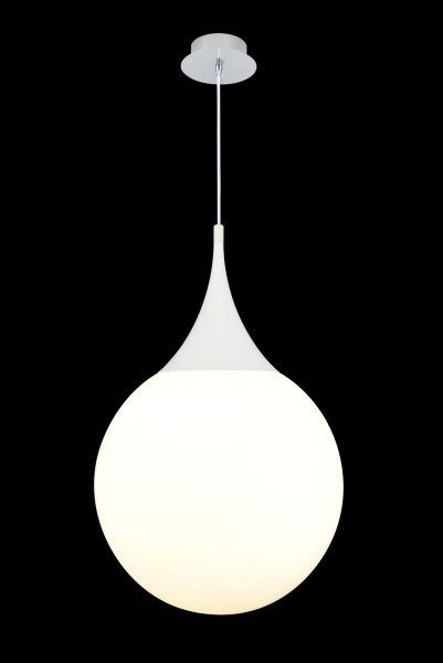 Maytoni Pendant Dewdrop Белый Подвес 1xE27 8W P225-PL-400-N Купить Maytoni Pendant Dewdrop Белый Подвес 1xE27 8W P225-PL-400-N